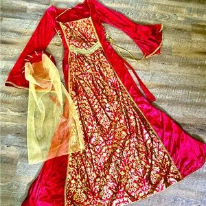 Ladies Renaissance Halloween Gown